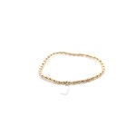 Basic gold coloured - silver mix 3mm/2mm Basic gold coloured - silver mix 3mm/2mm