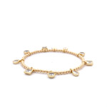 Charms of color clear gold coloured Charms of color clear gold coloured