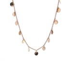 Necklace little disc goldplated Necklace little disc goldplated