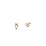 Earrings gender goldplated