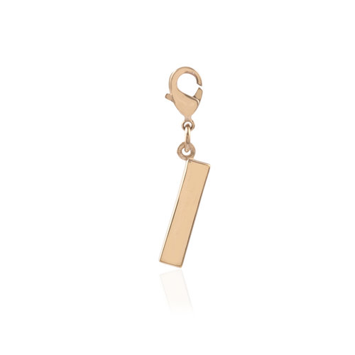 Letter hang goldplated