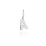 Letter hang silverplated