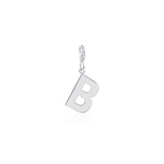 Letter hang silverplated
