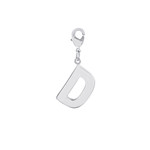 Letter hang silverplated