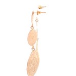 Earrings coins big goldplated Earrings coins big goldplated