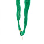 Necklace rope coin green goldplated Necklace rope coin green goldplated