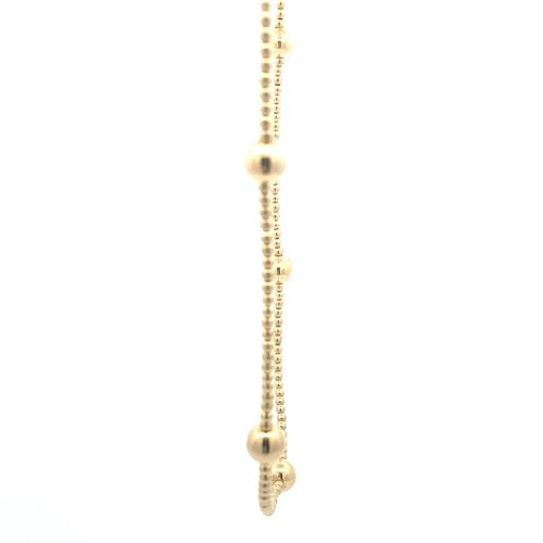 Necklace dot 5 gold coloured