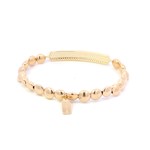 Bar big cc flat gold coloured Bar big cc flat gold coloured