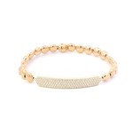 Bar big cc flat gold coloured Bar big cc flat gold coloured