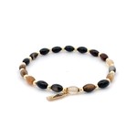 Oval small black gold coloured Oval small black gold coloured