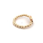 Ring lucky coin small gold coloured