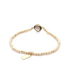 Heart small brown gold coloured Heart small brown gold coloured