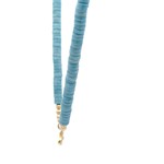 Necklace little eye blue light gold coloured Necklace little eye blue light gold coloured