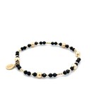 Dot 6 mix black gold coloured Dot 6 mix black gold coloured