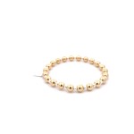 Basic mix 6mm/3mm gold coloured - silver