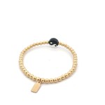 Yin yang gold coloured Yin yang gold coloured