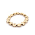 Flat 10mm mix gold coloured