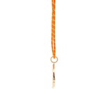 Necklace heart pointer orange goldplated Necklace heart pointer orange goldplated
