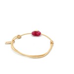 Rope heart fuchsia Rope heart fuchsia