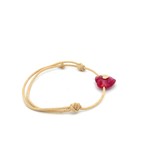 Rope heart fuchsia Rope heart fuchsia