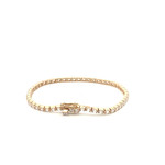 Tennis cc small goldplated