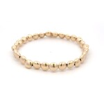 Basic flat 7mm gold coloured