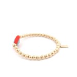 Lucky eye round red gold coloured Lucky eye round red gold coloured