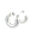 Earrings hoops silver Earrings hoops silver