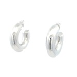 Earrings hoops silver Earrings hoops silver
