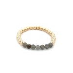 Chance 6mm grey light gold coloured