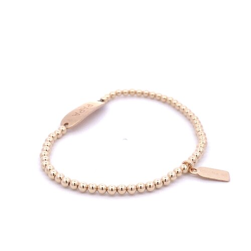 Bar papa gold coloured