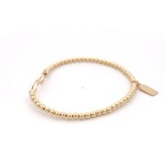Infinity plain gold coloured Infinity plain gold coloured