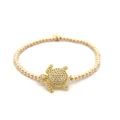 Turtle cc gold coloured