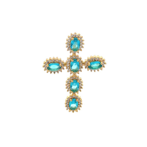 Cross luxe blue light goldplated