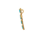 Cross luxe blue light goldplated