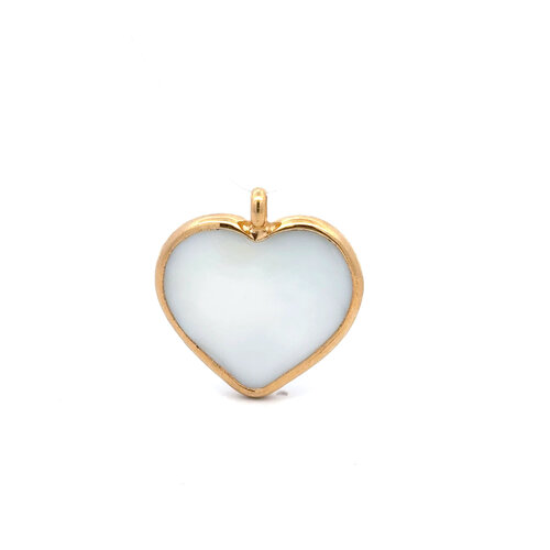 Charm wonder heart symbols goldplated