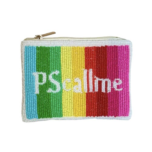 Jewelry pouch rainbow