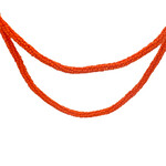 Necklace happy orange plain