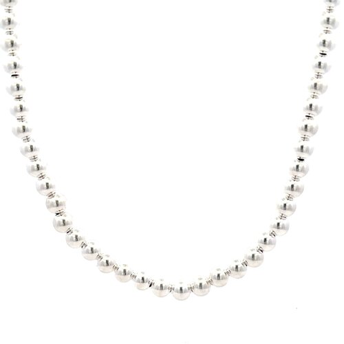 Necklace basic 6mm silver