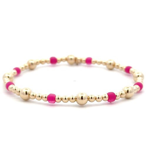 Mix pink basic gold coloured