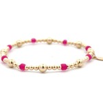 Mix pink basic gold coloured