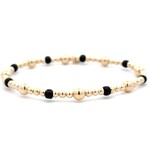 Mix black basic gold coloured