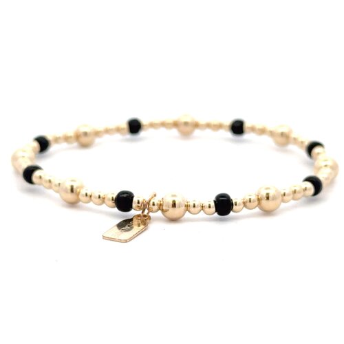 Mix black basic gold coloured