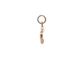 Charm clover pearl goldplated