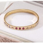 Bangle tropez pink gold coloured