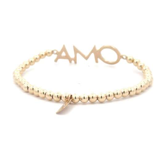 Text oma gold coloured