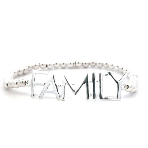 Text family silver