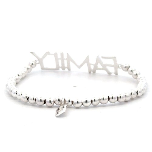 Text family silver