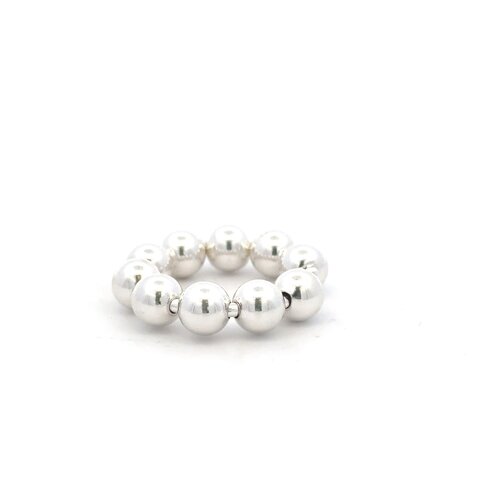 Ring PS wire basic 7mm silver