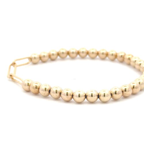 Link chain 5mm gold coloured